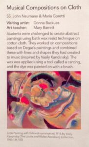 NG Musical Compositions on cloth PMA